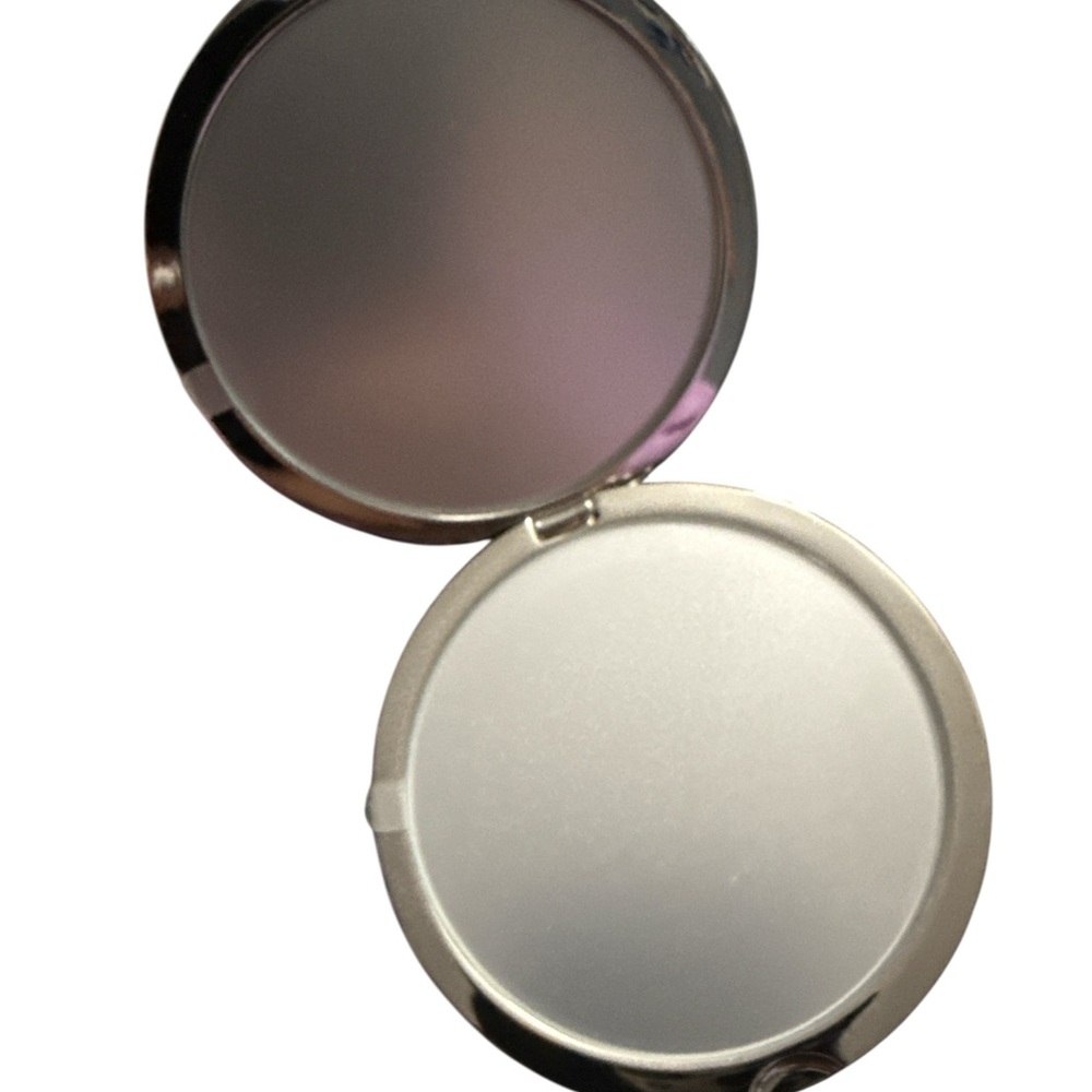 New in Box Christian Dior VIP Pink and Silver Dual Compact Mirror - Picture 2 of 5